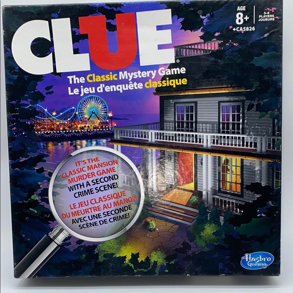 Clue The Classic Mystery Board Game Hasbro